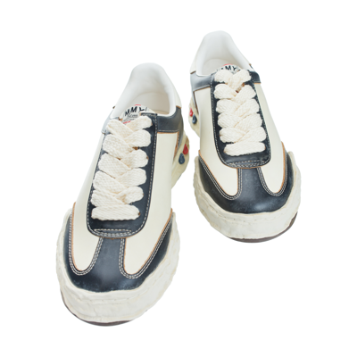 Miharayasuhiro Herbie Leather Sneakers In Multicolor