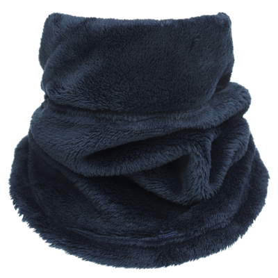 Shop Undercover X Nonnative Fleece Scarf With Patch In Navy Blue