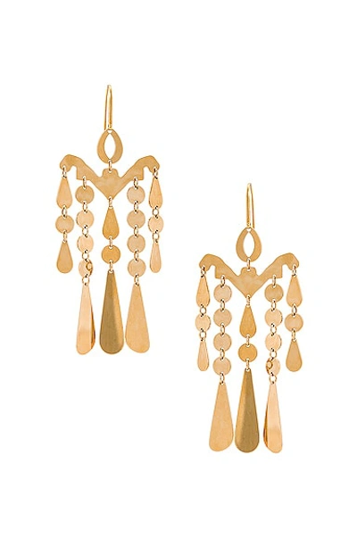 Shop Isabel Marant Malina Earrings In Gold