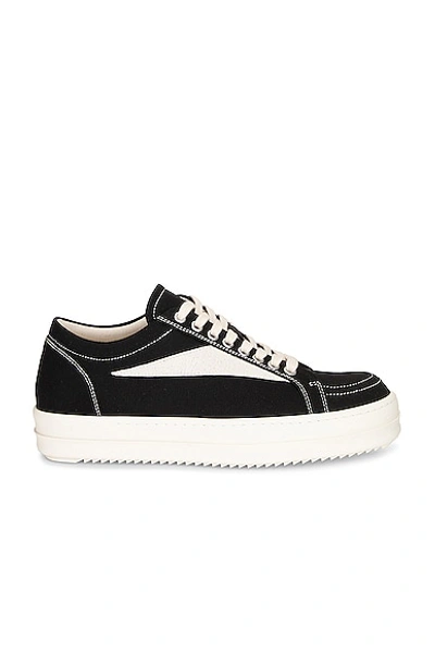 Rick Owens Drkshdw Drkshdw By Rick Owens Man Sneakers Black Size 11 Textile Fibers In Black