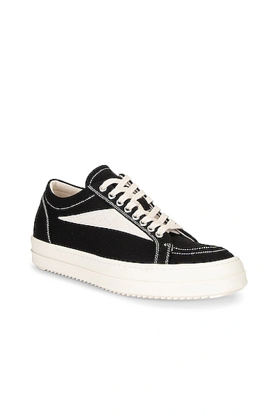Rick Owens Drkshdw Drkshdw By Rick Owens Man Sneakers Black Size 11 Textile Fibers In Black