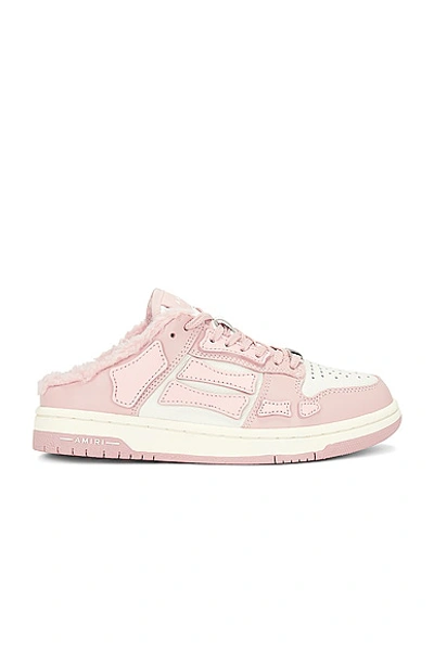 Shop Amiri Skeltop Mule Sneaker In Pink