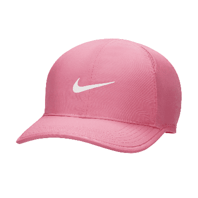 Shop Nike Unisex Dri-fit Club Unstructured Featherlight Cap In Pink