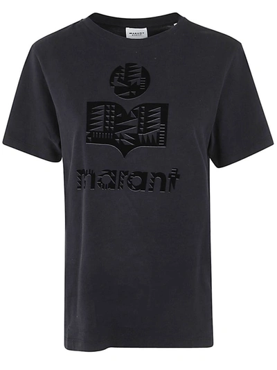 Shop Isabel Marant Étoile Zewel T-shirt Clothing In Black