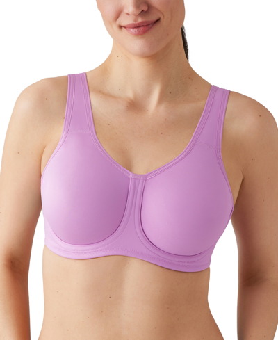 Shop Wacoal Sport High-impact Underwire Bra 855170, Up To I Cup In Phalaenopsis