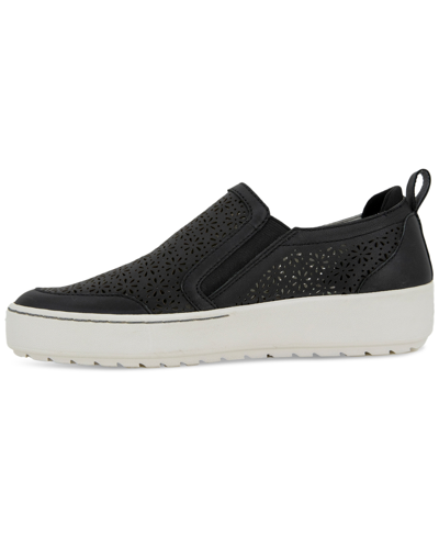 Shop Jambu Women's July Wide Slip- On Zip Sneakers In Black