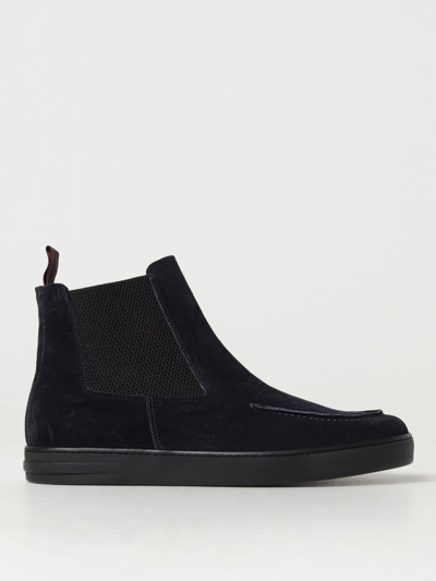 Shop Moreschi Go Pop Suede Ankle Boots In Black