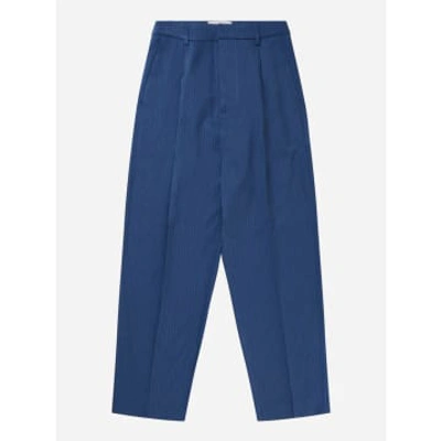 Shop Munthe Lachlan Trousers Blue