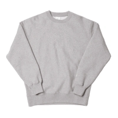 Shop Nudie Jeans Hasse Crew-necked Sweatshirt (grey Melange)