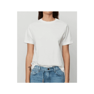Shop Day Birger Parry Heavy Jersey T-shirt Size: M, Col: Bright White