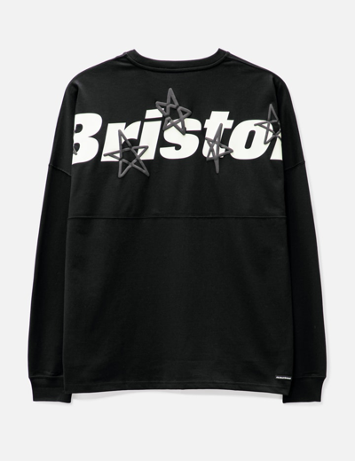 Shop F.c. Real Bristol Star Big Logo Team Baggy T-shirt In Black