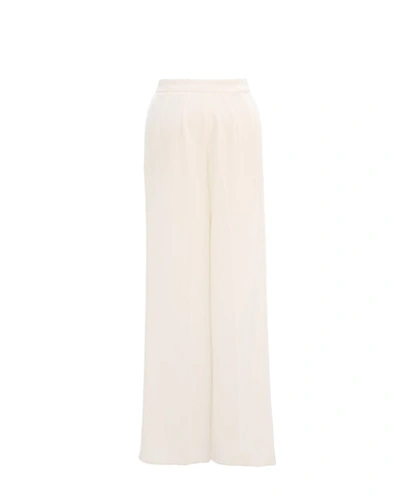 Shop Gemy Maalouf Flared Pants With Pockets - Pants In White