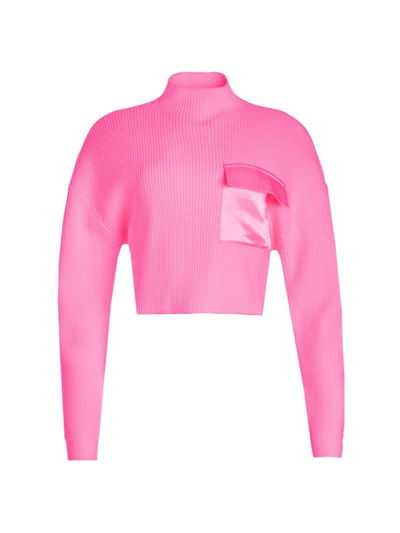 Shop Ser.o.ya Women's Donna Sweater In Malibu Pink