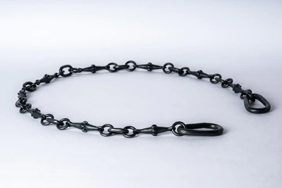 Shop Parts Of Four Totem Chain (model 9, Kas) In Black Acid Silver