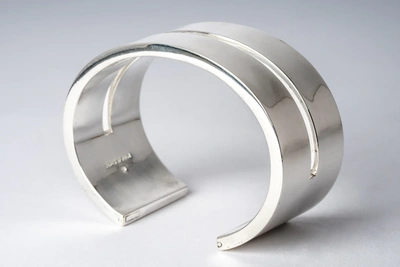 Shop Parts Of Four Ultra Reduction Slit Bracelet (30mm, Ys) In Bright Silver