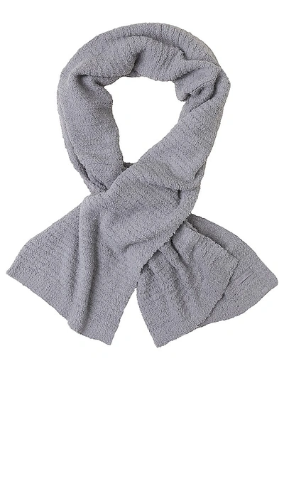 Shop Barefoot Dreams Cozychic Boucle Blanket Scarf In Grey