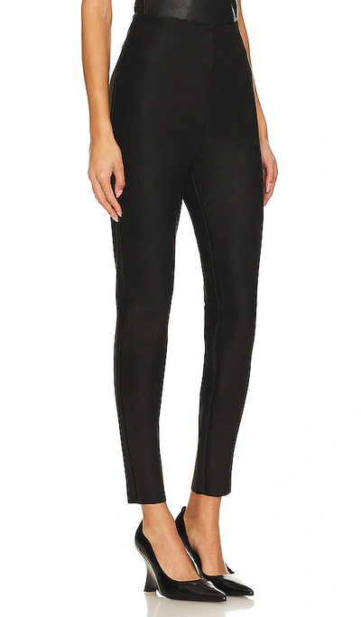 Shop Commando Faux Suede Legging In Black