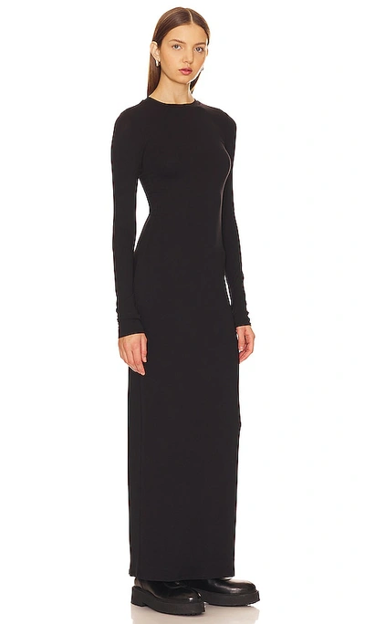 Shop Afrm Didi Maxi Dress In Black