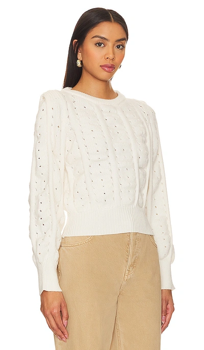 Shop Line & Dot Pearson Sweater In Ivory