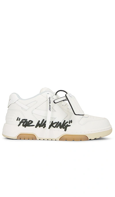 Shop Off-white Out Of Office For Walking Sneaker In 白色&黑色
