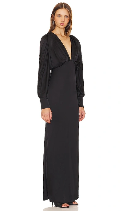 Shop Nbd Solange Gown In Black