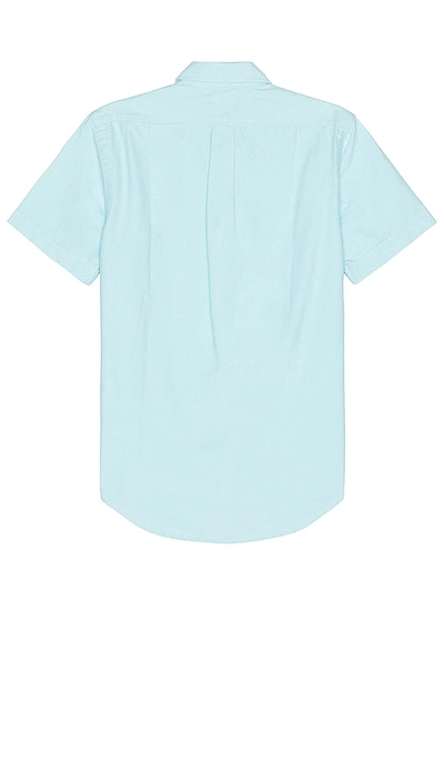 Shop Polo Ralph Lauren Oxford Sport Shirt In Blue