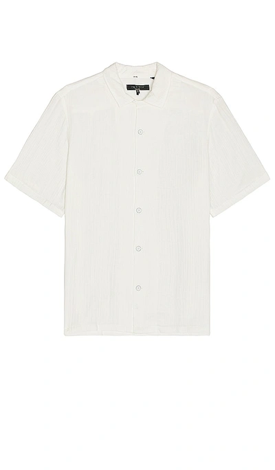 Shop Rag & Bone Avery Gauze Shirt In White