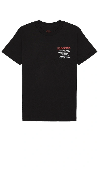 Shop Pleasures Biz Card T-shirt In Black