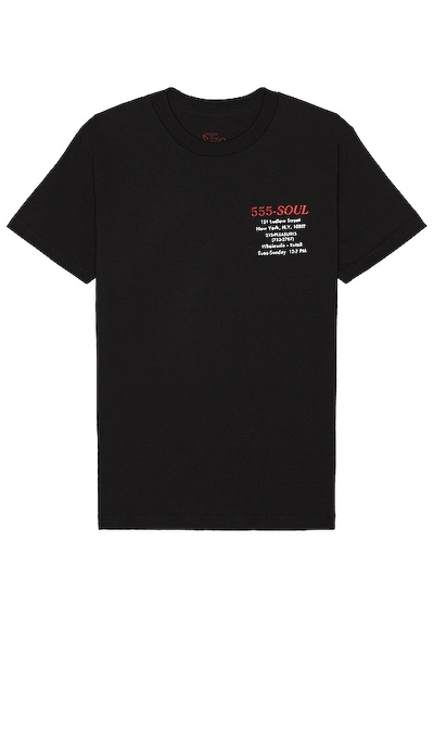 Pleasures Biz Card T-shirt In Black