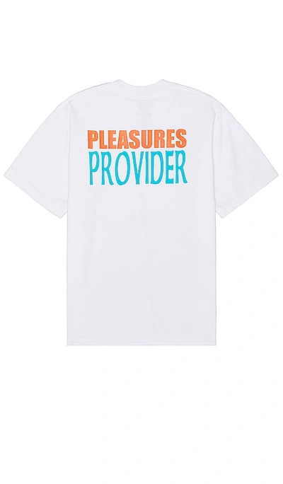 Shop Pleasures Provider T-shirt In White