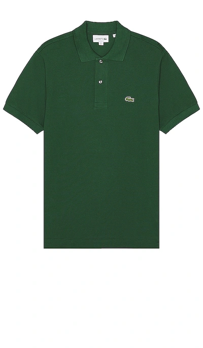 Shop Lacoste Classic Fit Polo In Green