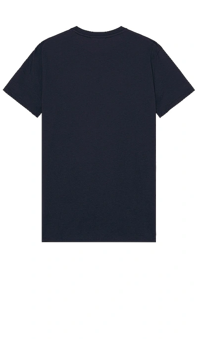 Lacoste Mens Classic Fit Cotton Jersey T-shirt In Blue
