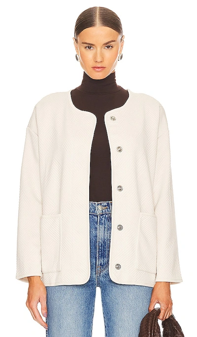Sanctuary Paris Knit Jacket In Natural In Ivory