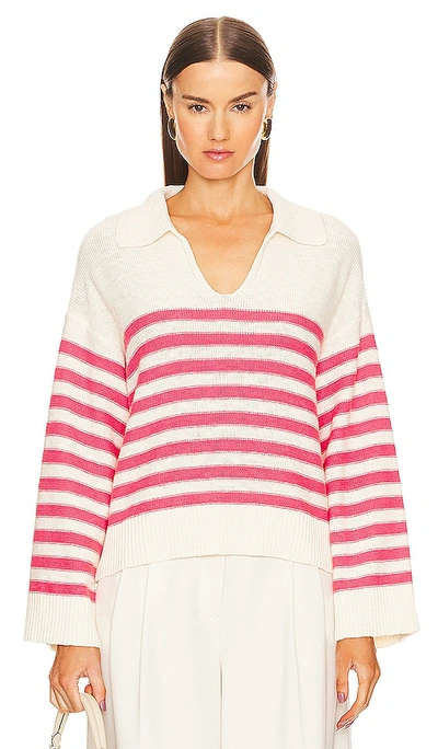 Shop Sanctuary Perfect Timing Sweater In Flushed Stripe