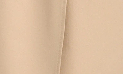 Levi's Belted Long Trench Coat In Khaki