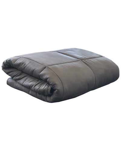 Dreamlab Plush 15lb Weighted Blanket With Washable Cover, Navy In Navy