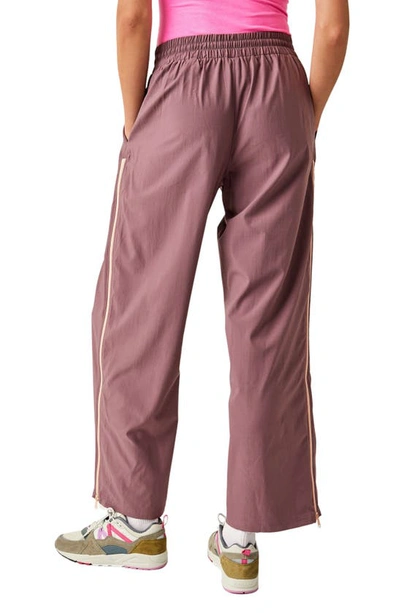 Shop Fp Movement Free People  Prime Time Track Pants In Purple Mountain