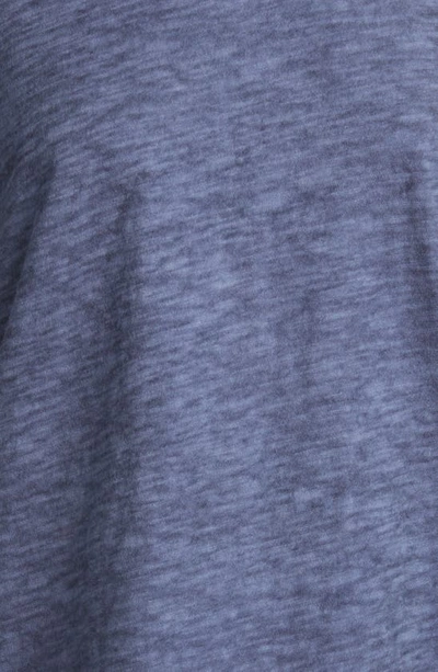 Shop Eileen Fisher Boxy Organic Cotton T-shirt In Twilight