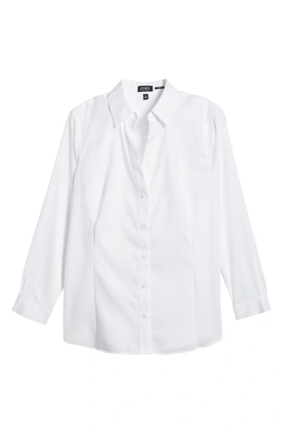 Shop Jones New York Cotton Shirt In White
