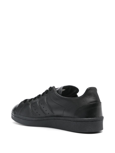 Shop Y-3 Superstar Sneakers In Black