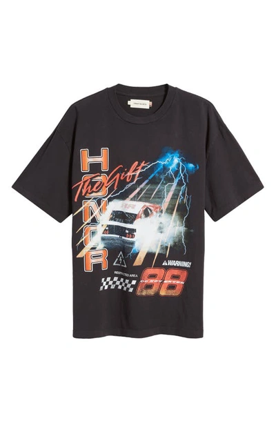 Shop Honor The Gift Grand Prix 2.0 Cotton Graphic T-shirt In Black