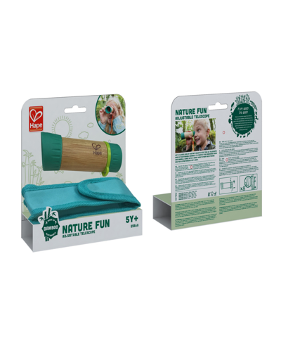 Hape Nature Fun- Green Adjustable Telescope In Multi