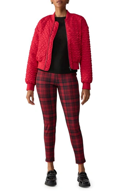 Shop Sanctuary Heartbreak Quilted Bomber Jacket In Roccoco