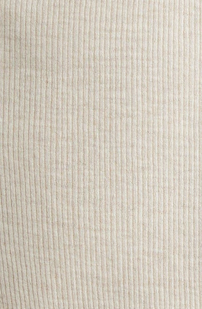 Shop Bite Studios Semisheer Cotton Rib Jersey Top In Cream