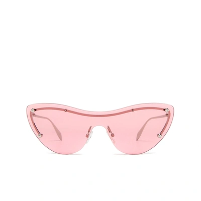 Shop Alexander Mcqueen Cat-eye Sunglasses In Pink