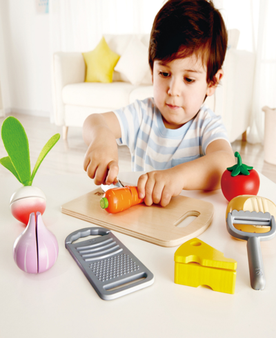 Shop Hape Cooking Essentials Kitchen Food Playset In Multi