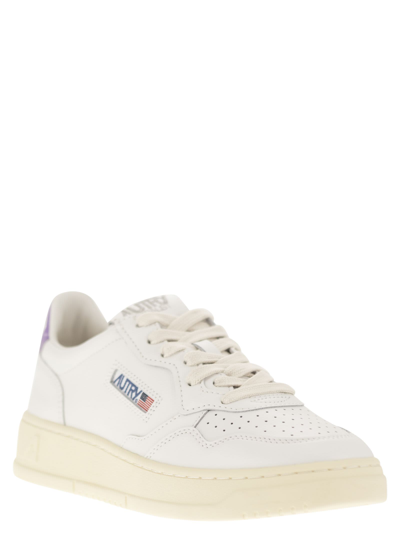 Shop Autry Medalist Low Leather Sneakers