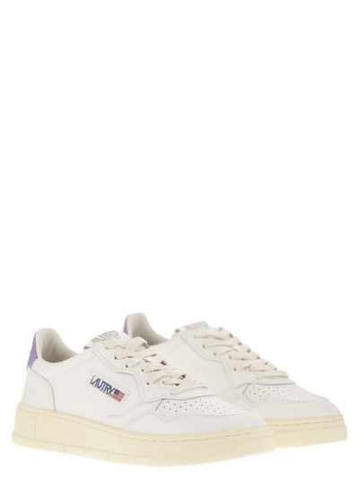 Shop Autry Medalist Low Leather Sneakers