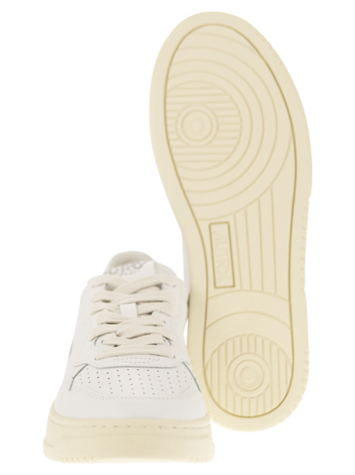 Shop Autry Medalist Low Leather Sneakers