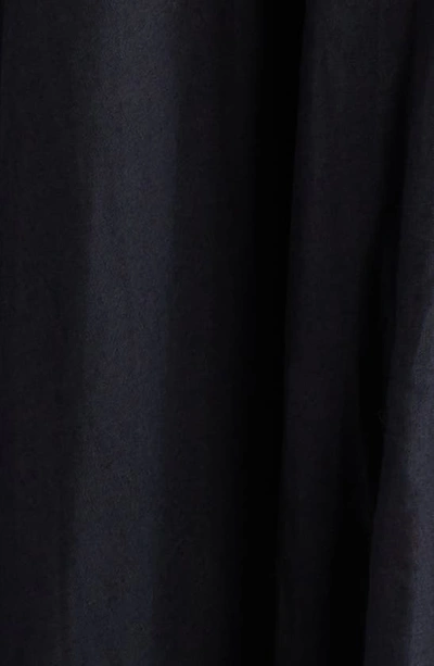 Shop Brandon Maxwell Wesley Pleated Maxi Dress In Black